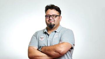 Víctor Galván, nuevo seleccionador español de halterofilia.