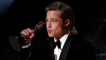 Brad Pitt, Oscar a mejor actor de reparto 2020 por Érase una vez… en Hollywood