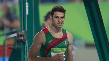 Edgar RIvera durante los Juegos Olímpicos de Río 2016