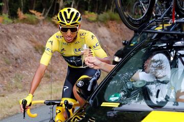 Bernal celebra su primer Tour de Francia.