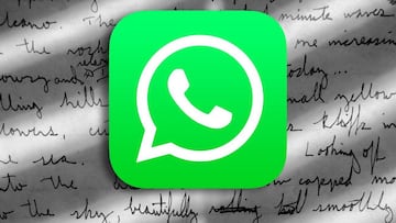 Logo de WhatsApp con fondo de Unplash