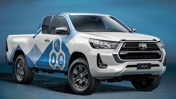 Toyota Hilux se transforma en una pickup eléctrica de hidrógeno