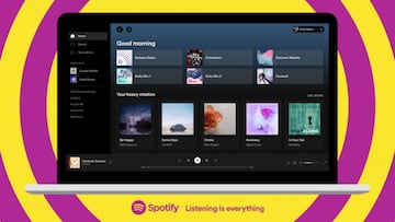 Spotify cambia de aspecto: Nueva interfaz para la app y el reproductor Web