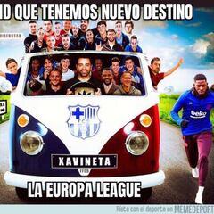 Los mejores memes de la derrota del Barcelona en Champions