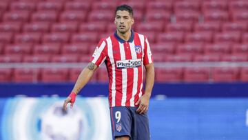 Luis Su&aacute;rez con el Atl&eacute;tico.