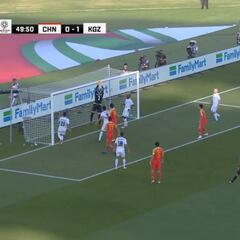 El portero de Kirguistán hace la cantada de la Copa Asia 2019