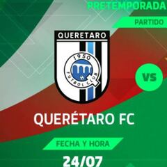 Betis anuncia un juego amistoso con Querétaro