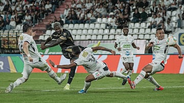Once Caldas - Atlético Nacional, fecha 6 de cuadrangulares de Liga BetPlay.