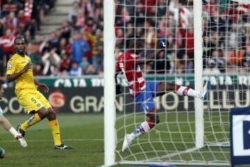 21/12/14 PARTIDO PRIMERA DIVISION
Granada - Getafe
remate de Jhon Cordoba (Granada CF) para hacer el 1-0
gol