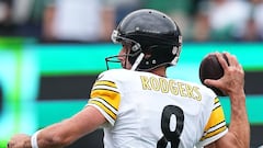 Aaron Rodgers debuta con Steelers en épica remontada ante Jets