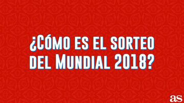 As¨ª ser¨¢ el sorteo de la Copa del Mundo de Rusia 2018