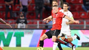 El Rennes duerme líder tras vencer al Mónaco en el descuento