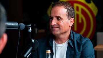 Jagoba Arrasate, entrenador del RCD Mallorca.