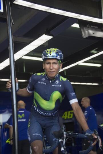 Nairo Quintana, ciclista colombiano. 