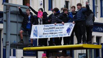 Everton fans think the 10-point deduction on the club for financial breach is "unjust", saying that teams like Manchester City "get away with" violations.
