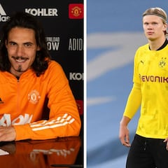 Cavani despeja el plan de Solskjaer con Haaland