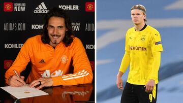 Cavani despeja el plan de Solskjaer con Haaland