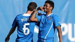 Junior Fernandes celebr&oacute; un nuevo tanto con la camiseta del Dinamo Zagreb. 