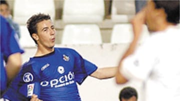 <b>VUELVE. </b>Gabi, uno de los mejores jugadores del Getafe, regresa al equipo esta tarde.