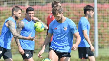 Yeray, este mi&eacute;rcoles con el grupo en Lezama.