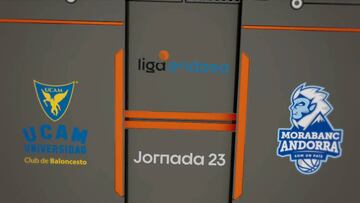 Resumen del UCAM Murcia vs. MoraBanc Andorra de Liga Endesa