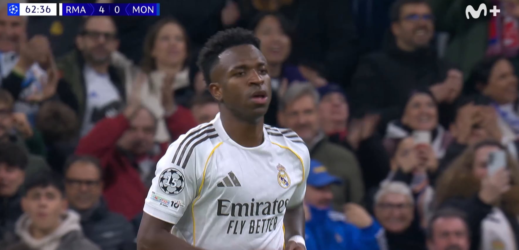 Golazo estratosférico de Vinicius y una reacción que tienen que ver: más que significativo su festejo