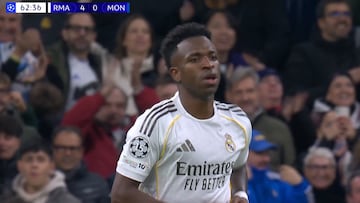 Golazo estratosférico de Vinicius y una reacción que tienen que ver: más que significativo su festejo