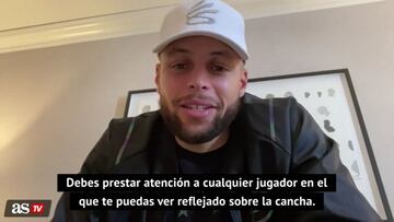 Curry elogiando a Navarro: "Fue una fuente de inspiración"