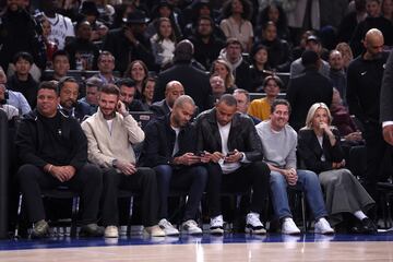 David Beckham, Ronaldo y Tony Parker.