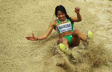 La atleta portuguesa de salto triple logró un sexto lugar en los Juegos Olímpicos de Rio 2016, aunque es conocida por su extraño apellido.