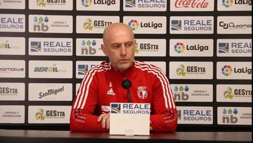 Calero: “Fuera de casa ya vale, quiero gente valiente y decidida”