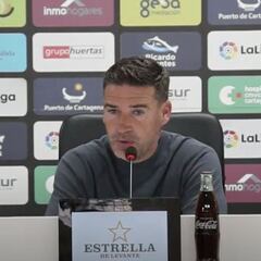 Carrión fija el objetivo del Cartagena: acabar la primera vuelta con 34 puntos