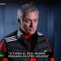 Mourinho: "Si fuera el Madrid pensaría en otro que no fuera De Gea"