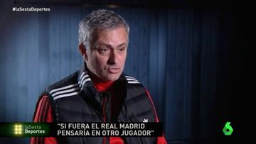 Mourinho: "Si fuera el Madrid pensaría en otro que no fuera De Gea"