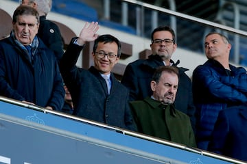 Mao Ye Wu y Ángel Torres, en el Espanyol-Getafe del pasado 6 de enero en Copa del Rey.