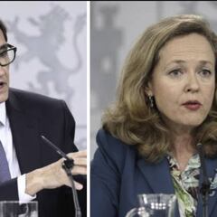 En directo: rueda de prensa de Nadia Calviño y Salvador Illa