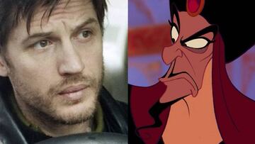 Tom Hardy podr&iacute;a ser Jafar en la cinta de Aladdin dirigida por Guy Ritchie.