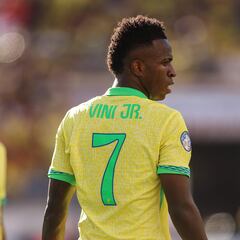 Is Vinícius Júnior suspended for Brazil in Copa América?