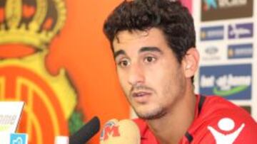 Pau Cendrós, durante su etapa en el Mallorca.