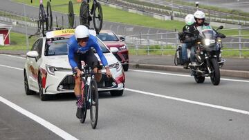Rigoberto Urán, ciclista colombiano, expresó con humor en sus redes sociales lo que fue conseguir dos diplomas olímpicos en Tokio en la CRI y prueba de ruta