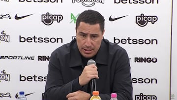 Efraín Juárez, director técnico de Atlético Nacional