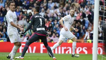 Benzema offside then onside for Real Madrid's second goal