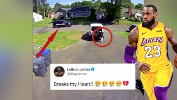 "Se me parte el alma": el vídeo del niño y la policía que ha hecho reaccionar así a LeBron...