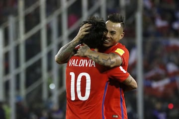 Chile - Ecuador, en imágenes