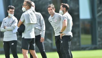 06/05/21
 ENTRENAMIENTO DEL ATHLETIC DE BILBAO 
 MARCELINO CON CUERPO TECNICO