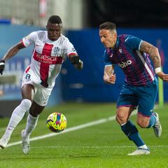 Eibar 2 - Huesca 1: resumen, resultado y goles