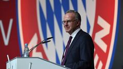 Karl-Heinz Rummenigge, director general del Bayern de M&uacute;nich