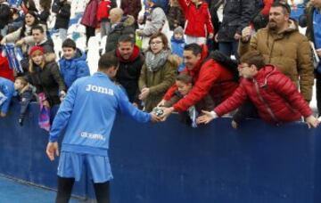 Butarque abre sus puertas a la afición pepinera