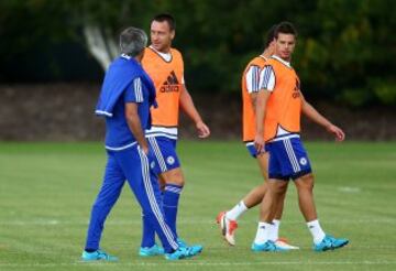 El Chelsea de Falcao y Cuadrado se prepara para la final de la Community Shield