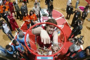 El Girona ganó su primer y único título continental en 2007, fue la Eurocup FIBA. 